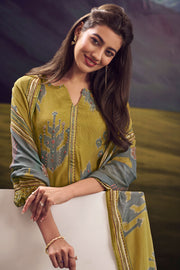 Cotton Modal Casual Wear Suit With Print Patti Bottom